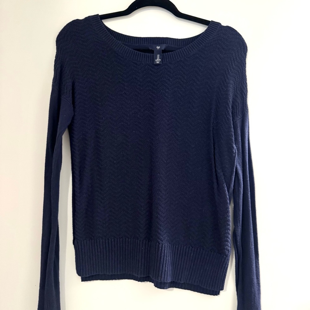 Gap Textured Crewneck Sweater GUC